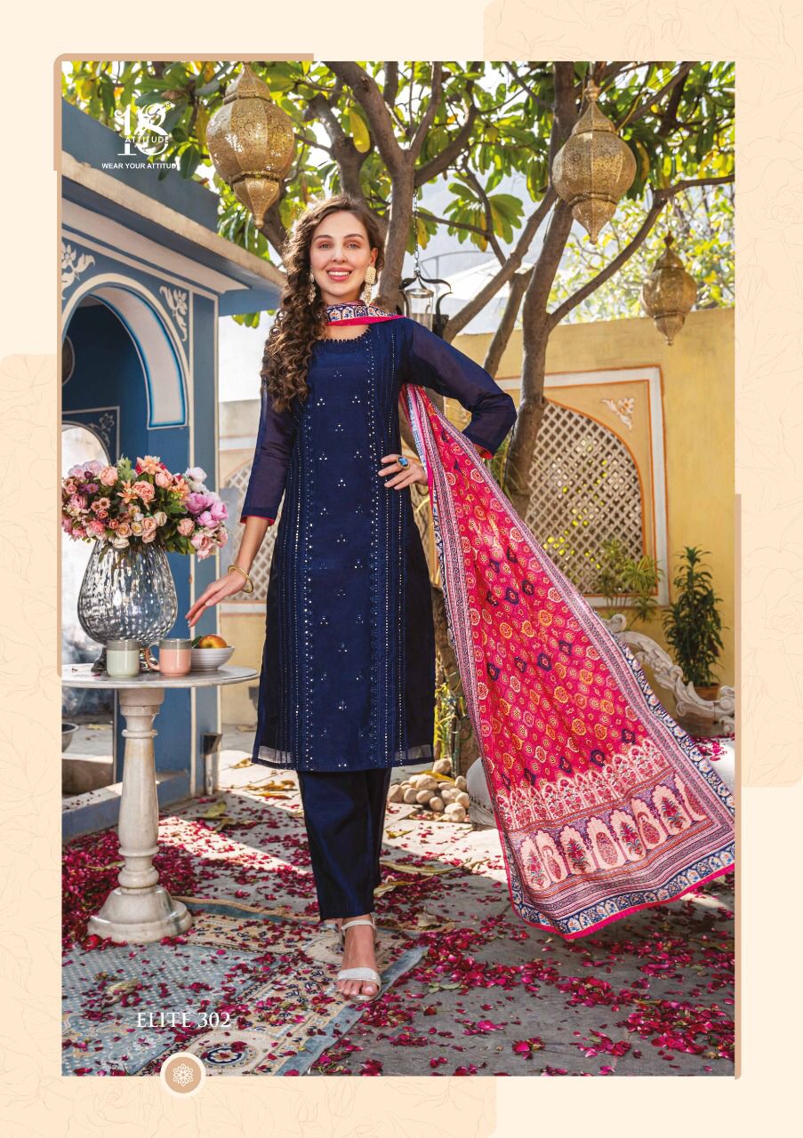 18Attitude Festive Wear Wholesale Designer Salwar Suits